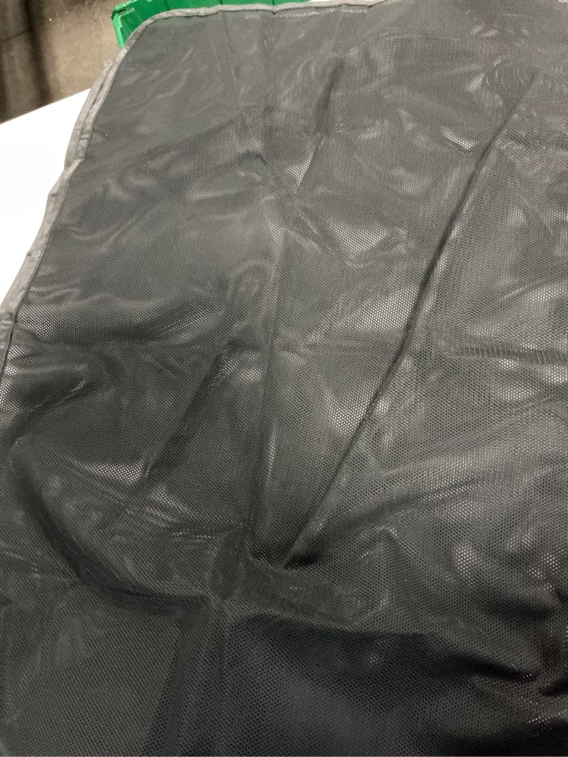 Condition photo showing Good Condition for (incomplete  only two pieces)aokway magnetic car window shades, mesh window covers for camping, uv protection car curtains for front & rear sunshade for car window baby, universal fit for baby & drivers (4pcs) front+rear side 4pcs black