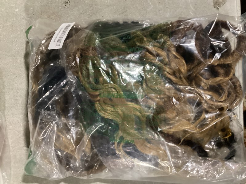 Condition photo showing Good Condition for 8Packs Faux Locs Crochet Hair 18Inch Crochet Locs, Boho Faux Locs With Curly Ends Dreadlock Extensions Loc Crochet Hair for Black Women(OT30/27, 18(Pack of 8)) OT30/27 18 Inch (Pack of 8)