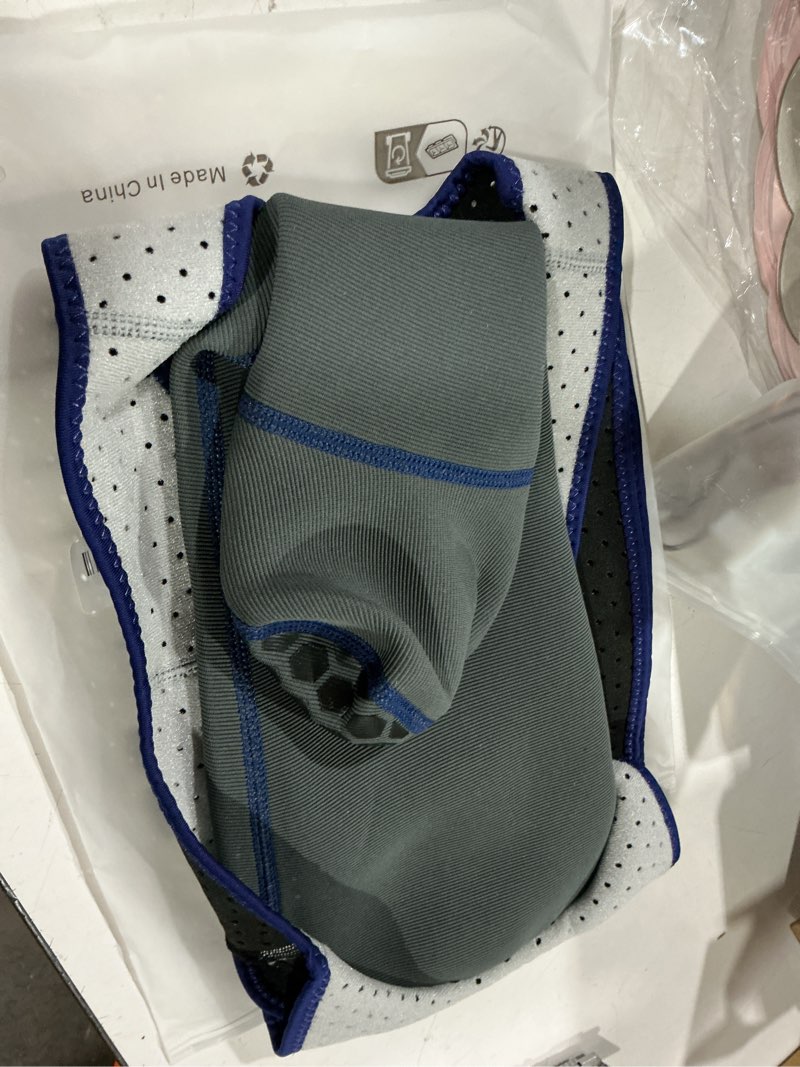 Condition photo showing Good Condition for coodeo dog socks to prevent licking paws, healing boots & paw protectors with non-slip bottoms for wound protection, waterproof sleeve shoes for licking?grey?3xl_left 3xl_left grey