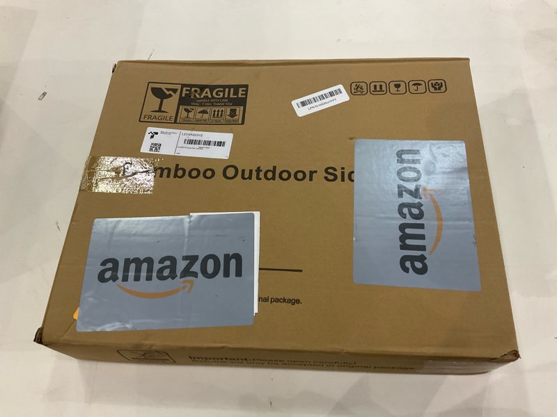 LEJANEOYE Outdoor Side Table, 2-Tier Small Outdoor Table for Patio, Adirondack Side Tables for Outsi