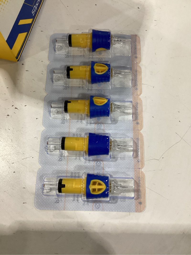 Condition photo showing Good Condition for es shield tattoo needles, 50pcs assorted silicone finger ledge tattoo cartridge needle #12 standard 3rl 5rl 7rl 9rl 11rl round liner for tattoo pen tattoo supplies mix3-50pcs