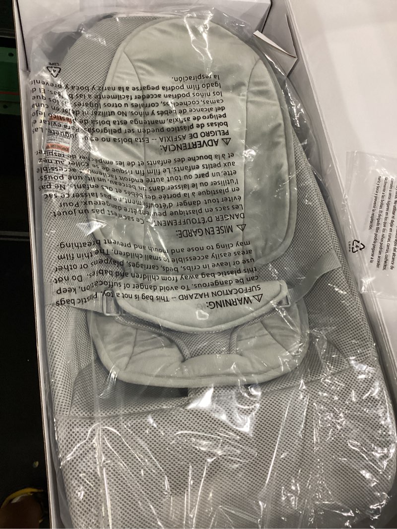 Condition photo showing Good Condition for munchkin® electric baby bouncer & rocker with digital touch display, soothing sounds & 3 recline positions - automatic bouncing & rocking, grey electric bouncer/rocker