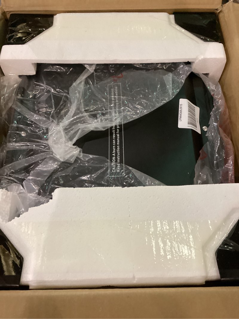 Condition photo showing Good Condition for VEVOR Popcorn Machine, 8oz Stainless Steel Kettle, 800W Commercial Countertop Popcorn Maker, 48 Cups per Batch Theater Style Popper, with 2-Button Control Glass Wall PC Door 1 Scoop 3 Spoons, Black