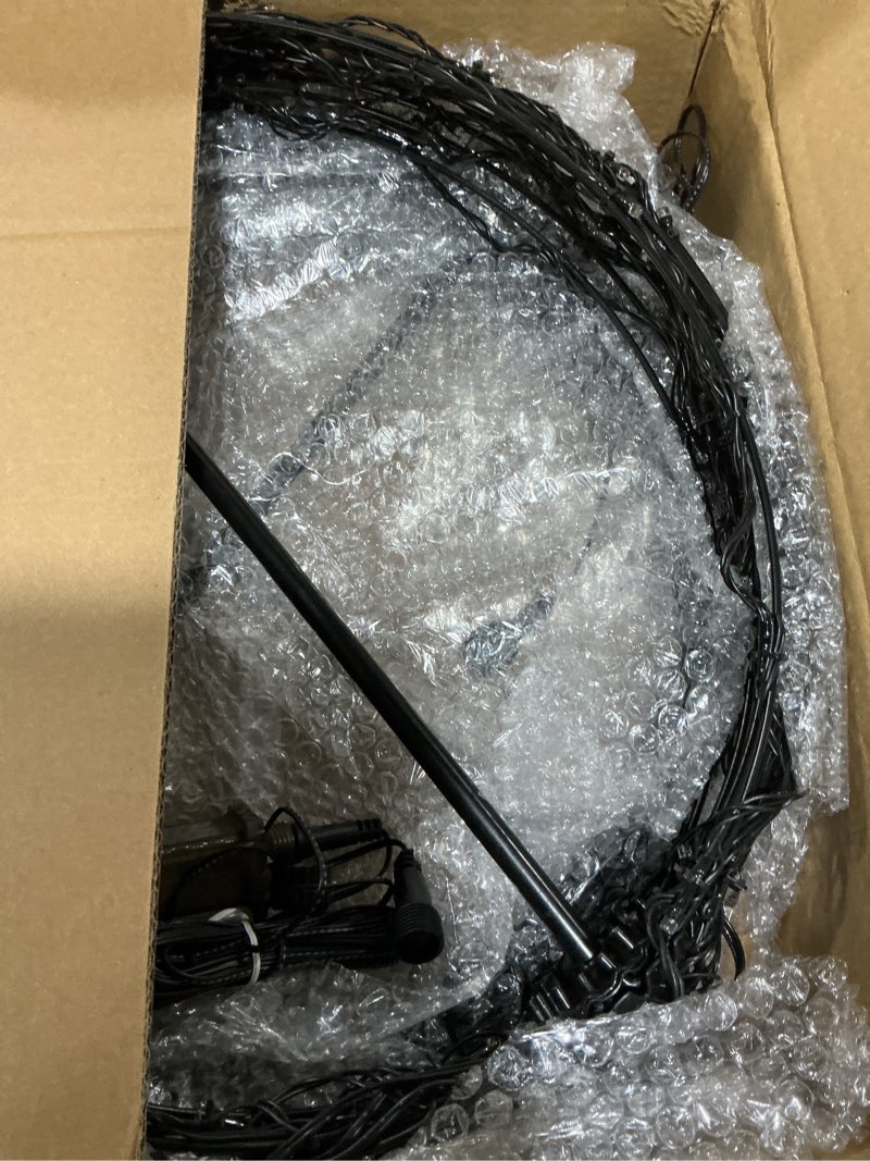 Condition photo showing Good Condition for 16" Christmas LED Light Globe (3 Pack) with Multiple Auto Timing and Glow Modes, Folding Light Ball for Holiday Decor, Patio, Indoor/Outdoor Decorations LED Ball Lights Sphere (Warm White) 16" Warm White