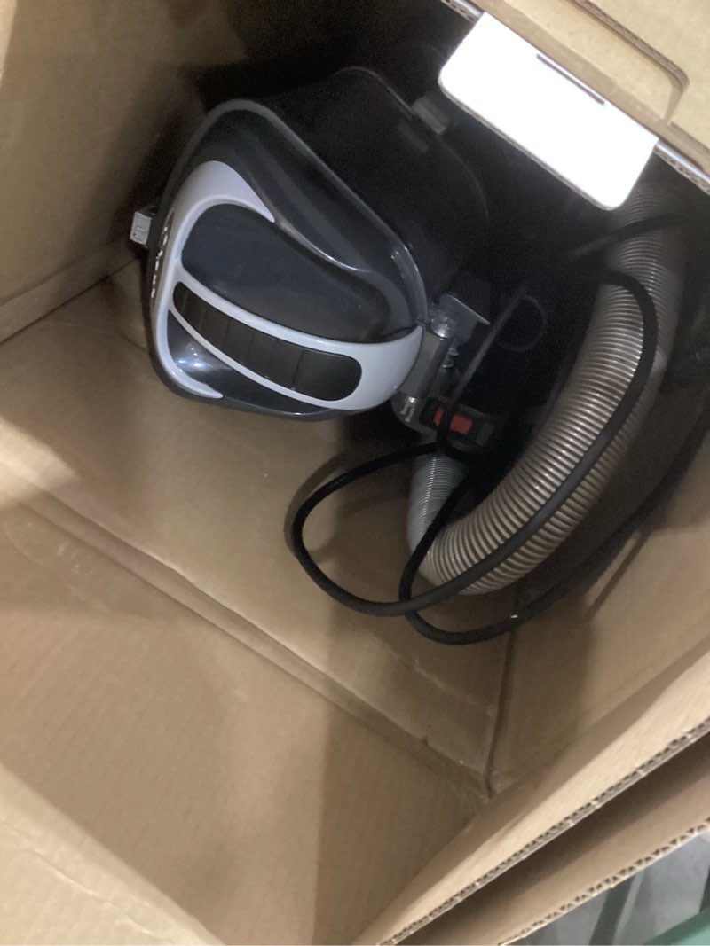 Condition photo showing As Is for Shark Upright Vacuum, Navigator Lift-Away Deluxe with Large Dust Cup Capacity, HEPA Filter, Swivel Steering, Upholstery Tool & Crevice Tool, Blue, NV360
