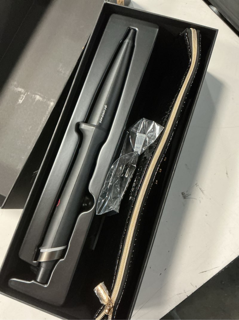Condition photo showing Good Condition for ghd chronos curve curling irons and wands - frizz-free curls with responsive technology & automatic sleep mode conical gift set - 1.1" barrel curling wand