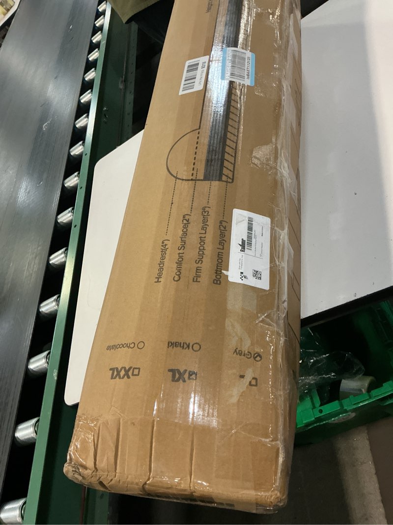 Condition photo showing New/Like New for Rainmr Orthopedic Dog Beds for Large Dogs, 7" Memory Foam Dog Beds with Waterproof Liner, Durable Microsuede Cover, Removable and Washable, Nonskid Bottom, 52"x36"x7" XL Grey 52.0"L x 36.0"W x 7.0"TH Premium Version-Grey