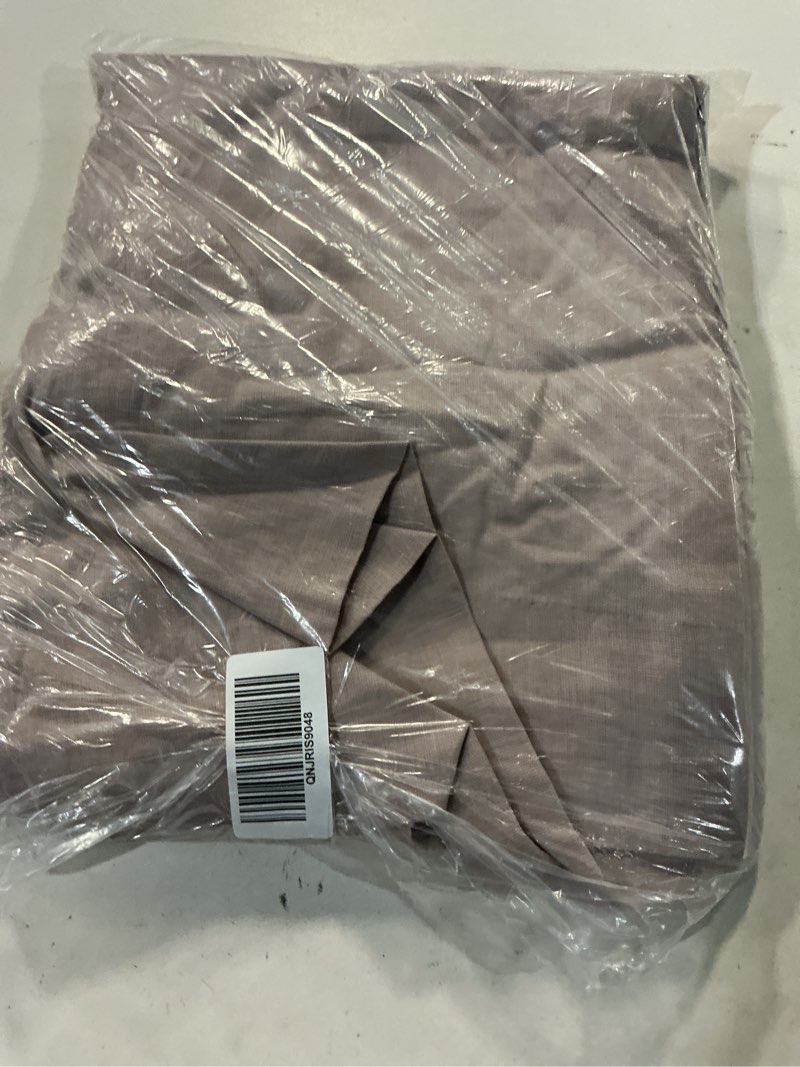 Condition photo showing Good Condition for european linen true blackout curtain, 48x96, rose quartz