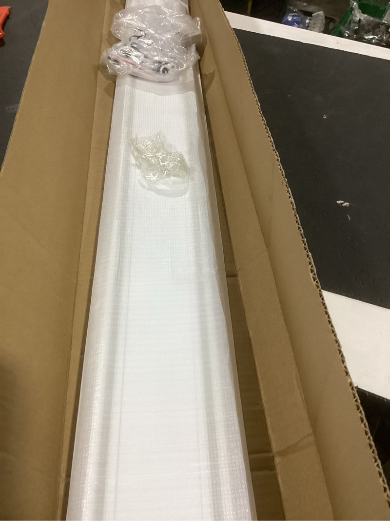 Condition photo showing Good Condition for curtain track - ceiling mounted curtain rail for curtains, drapes, and room dividers - usa made - mini (4 feet), anodized silver mini (4 feet) anodized silver