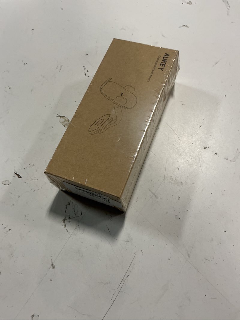 Condition photo showing New/Like New for aukey car phone mount air vent cell phone holder compatible with iphone google, samsung and more gray hd c50