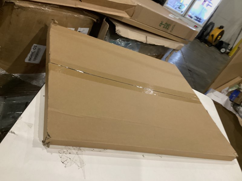 Condition photo showing New/Like New for Rustic Walnut 20x24 Frame - Single Frame, 20 x 24 Poster Frame with Mat for 16x20, Picture Frames for Artwork, Puzzles, Photos and Movie Posters, Perfect Christmas Frame 20" x 24" / 16" x 20" mat