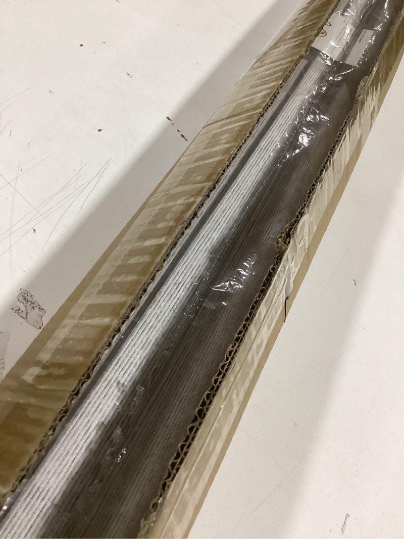 Condition photo showing Good Condition for 100% blackout cordless roman shades for indoor windows & french doors, 34 1/4" w × 48" h - blackout - grey blackout - grey 34 1/4" w × 48" h