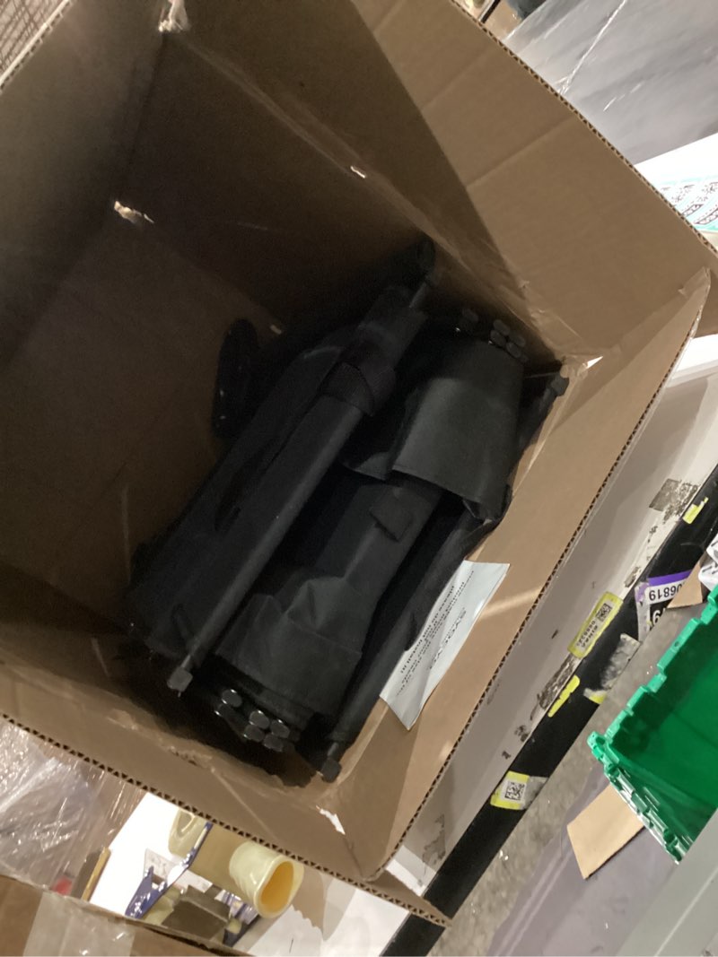 Condition photo showing As Is for Collapsible Wagon Cart 220lbs Beach Foldable Wagon Lightweight & Portable Folding Utility Grocery Shopping Carts with Wheels for Shopping Garden and Sports Black