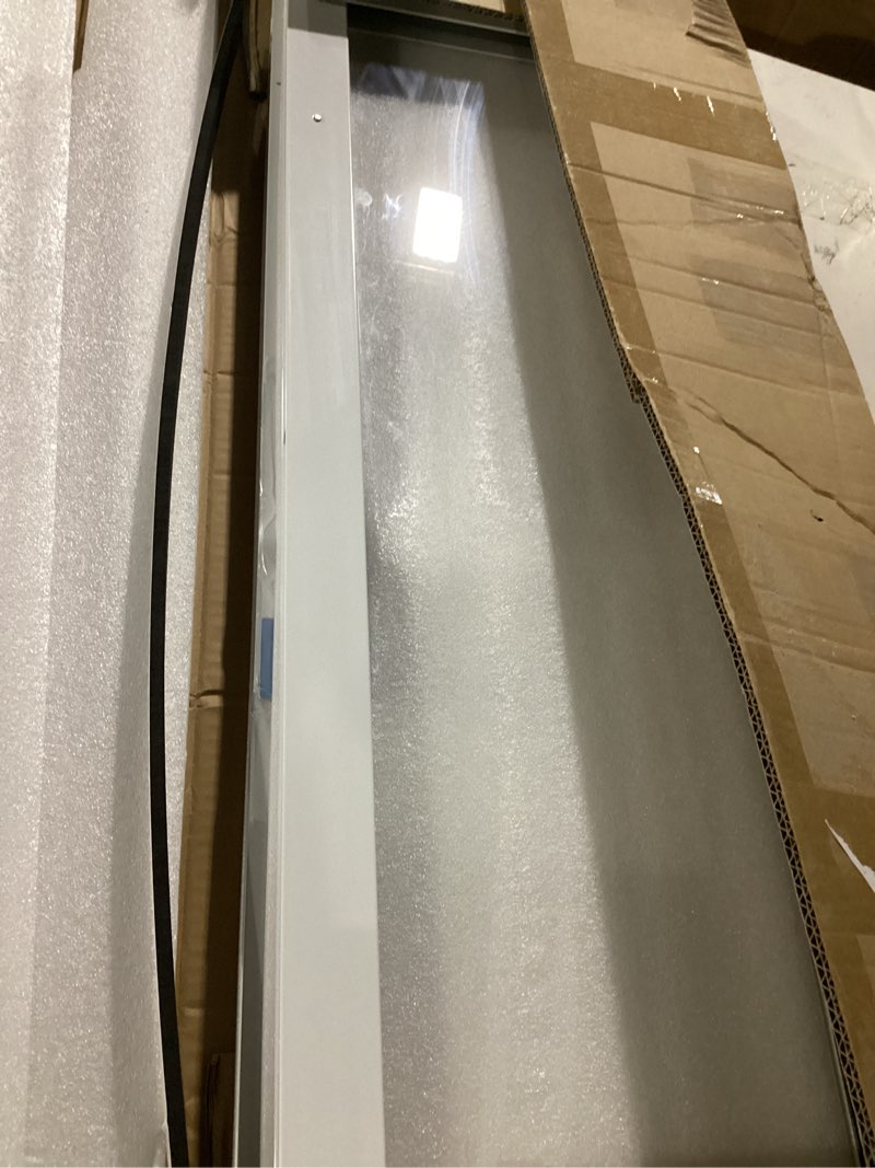 Condition photo showing Good Condition for [petoasis] dog door for sliding glass door,upgrade magnetic 3 flap extreme weather doggy door,fit 76-3/8" ~ 80-5/8" sliding door dog door insert,pet door for sliding glass door insert(m) medium fit 76-3/8" ~ 80-5/8"