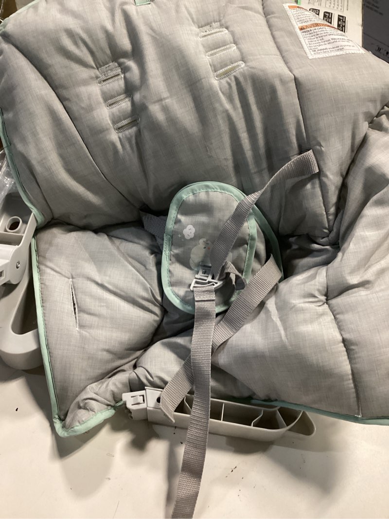 Condition photo showing Good Condition for Ingenuity Keep Cozy 3-in-1 Grow with Me Vibrating Baby Bouncer, Seat & Infant to Toddler Rocker, Vibrations & -Toy Bar, 0-30 Months Up to 40 lbs (Weaver)