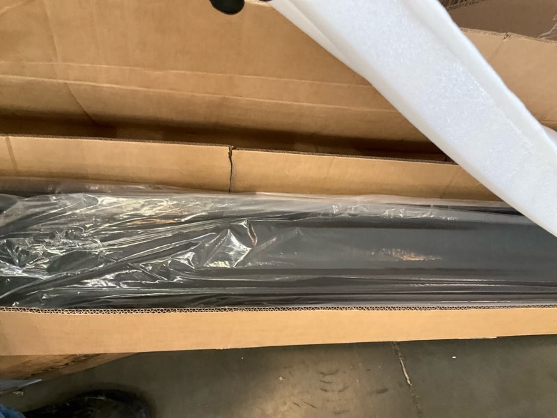 Condition photo showing As Is for black 83" power rail step esr83 rough country
