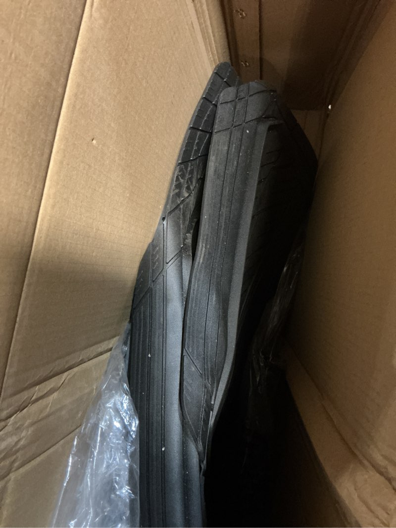 Condition photo showing As Is for floor mats & cargo liner for 2022-2026 lexus nx/nx 350h/nx 450h+/nx450h+ f sport, all weather protection tpe anti-slip car full set custom fit car mats accessories | front & 2nd row & trunk mat 17) for lexus nx | 2022-2026 | combo set