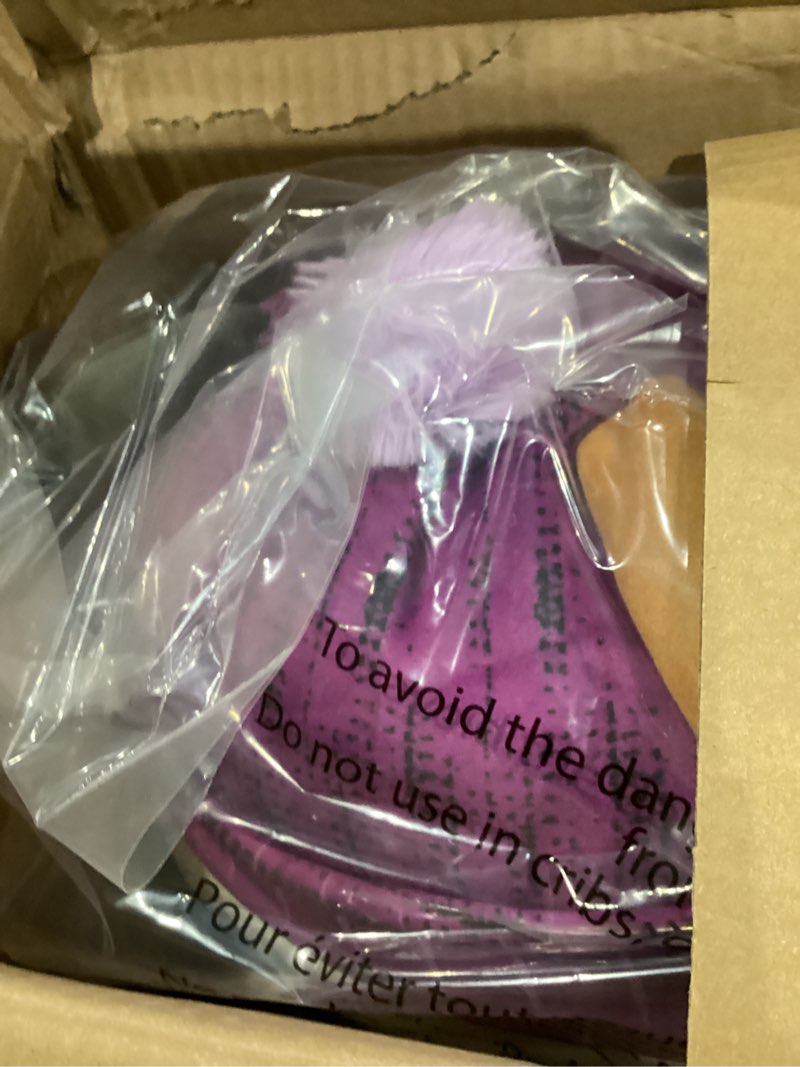 Condition photo showing New/Like New for Squishmallows Original 14-Inch Cam Calico Cat with Purple Hat - Large Ultrasoft Official Jazwares Plush