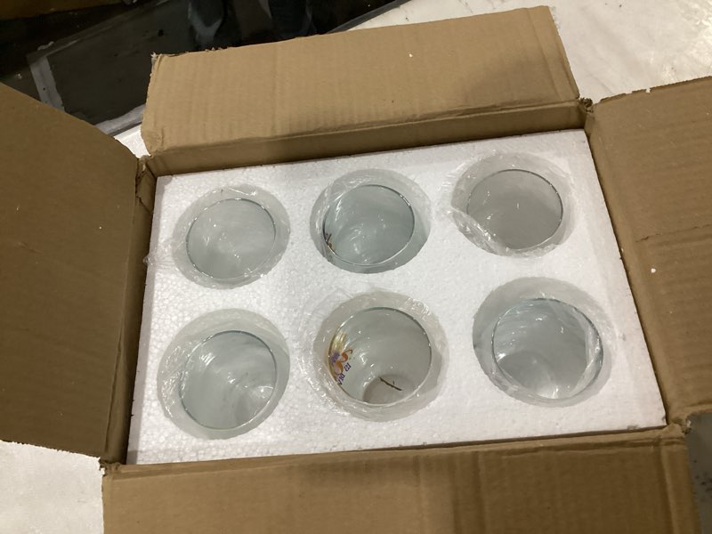 Condition photo showing New/Like New for Maxcheck 12 Pcs Halloween Stemless Wine Glasses 15oz Witches Wine Glasses Hallo Queen Drinking Ice Coffee Beer Beverages Clear Tumbler Cup Halloween Gifts for Women Men Party Event Decorations