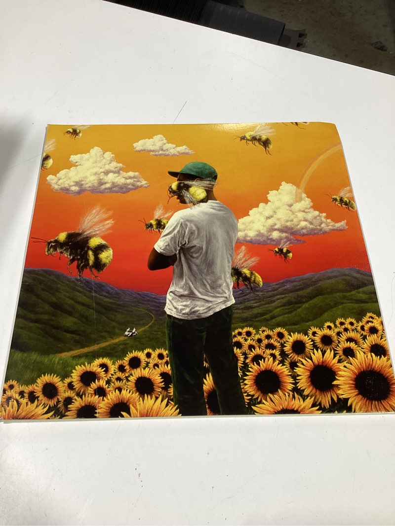 Condition photo showing As Is for tyler, the creator - flower boy [vinyl lp]