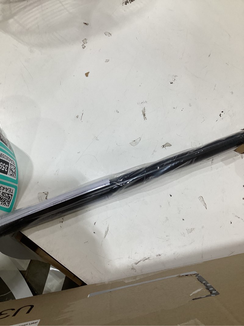 Condition photo showing Good Condition for 36 inch ceiling fan downrod, 3 ft black downrod for ceiling fan, 1 inch outside diameter, boom suitable for a wide range of fans (black, not threaded) black 36 inch