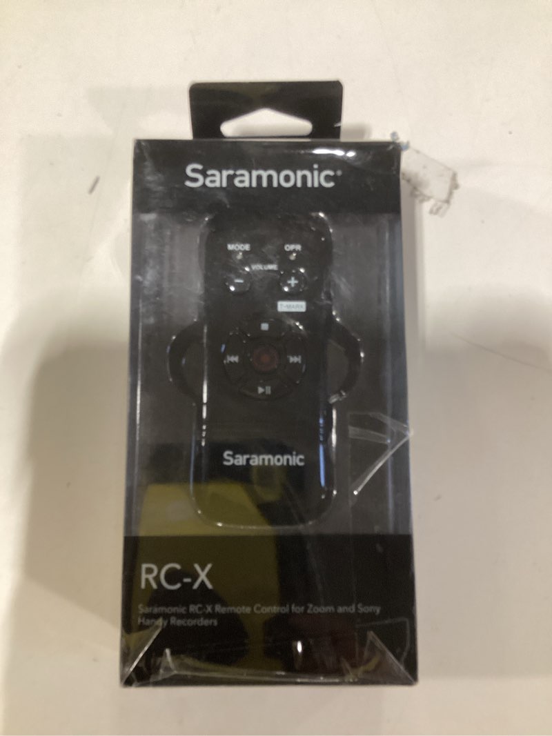 Condition photo showing Good Condition for saramonic rc-x anti-shake wired remote control shutter release for zoom and sony handy recorder for zoom h6, h5, h4n pro, h2n, & sony pcm-m10, pcm-d50, pcm-d100 portable digital recorders