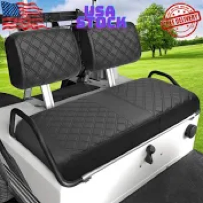 WEIMELL Golf Cart Seat Covers Fit Club Car DS Pre-2000 Front Seat Covers for Regular Cushion Breatha