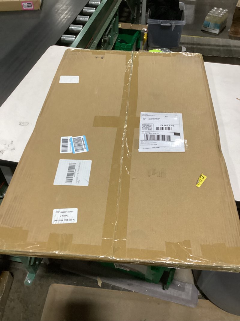 Condition photo showing New/Like New for H-Qprobd 36"x24" White Board for Wall Double-Sided Magnetic Dry Erase Board with Black Aluminum Frame, Presentation Whiteboard Suitable for Home, Office, Classroom & Kitchen