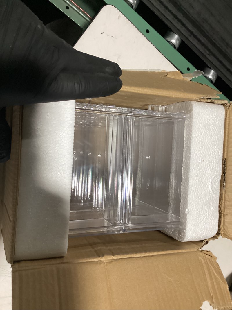 Condition photo showing Good Condition for Sorbus Acrylic Makeup Organizer Set, 6-Drawer Vanity & Countertop Cosmetic Storage with Small & Wide Drawers, Diamond Makeup Storage for Brushes, Lipsticks, Jewelry – Holiday Gift for Women & Teens Diamond 4 Large, 2 Small Drawers