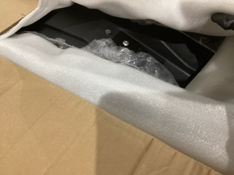 Condition photo showing As Is for Motorcycles Driver Passenger Seat Cushion Pad One-Piece Seat Leather Pillion With Backrest Fit For Harley Touring Road King Street Glide Electra Glide 2009-UP (Black Stitching) w/ Driver Backrest Black Stitching