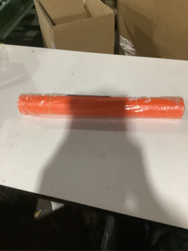 Condition photo showing Good Condition for VinylRus Heat Transfer Vinyl-12” x 20ft Orange Iron on Vinyl Roll for Shirts, HTV Vinyl for Silhouette Cameo,Easy to Cut & Weed Orange 12"×20ft