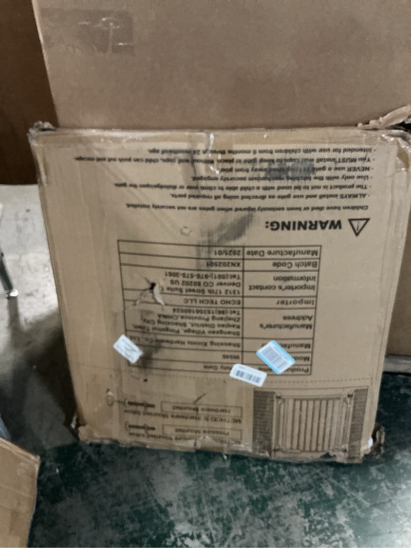 Condition photo showing Good Condition for Fairy Baby Extra Wide Baby Gate for Dogs Pressure Monuted Safety Gate for Living Room, Fits 62 Inch to 67 Inch with Pressure Mounted Extention Kit, White 62-67 Inch (Pack of 1)