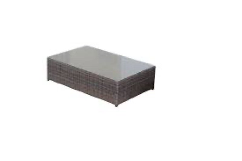 Aviara Fully Assembled Rectangular 30'' L x 49'' W Outdoor Coffee Table