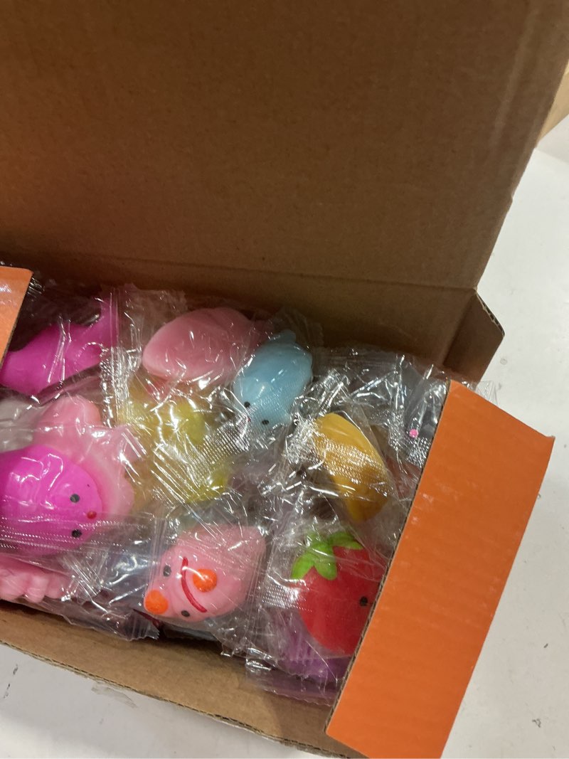 Condition photo showing Good Condition for 60 pack mochi squishy toys, kawaii mini animal squishies for kids treasure box classroom prizes birthday party favors goodie bag stuffers pinata easter egg fillers sensory fidget toys xmas gift 60 pcs