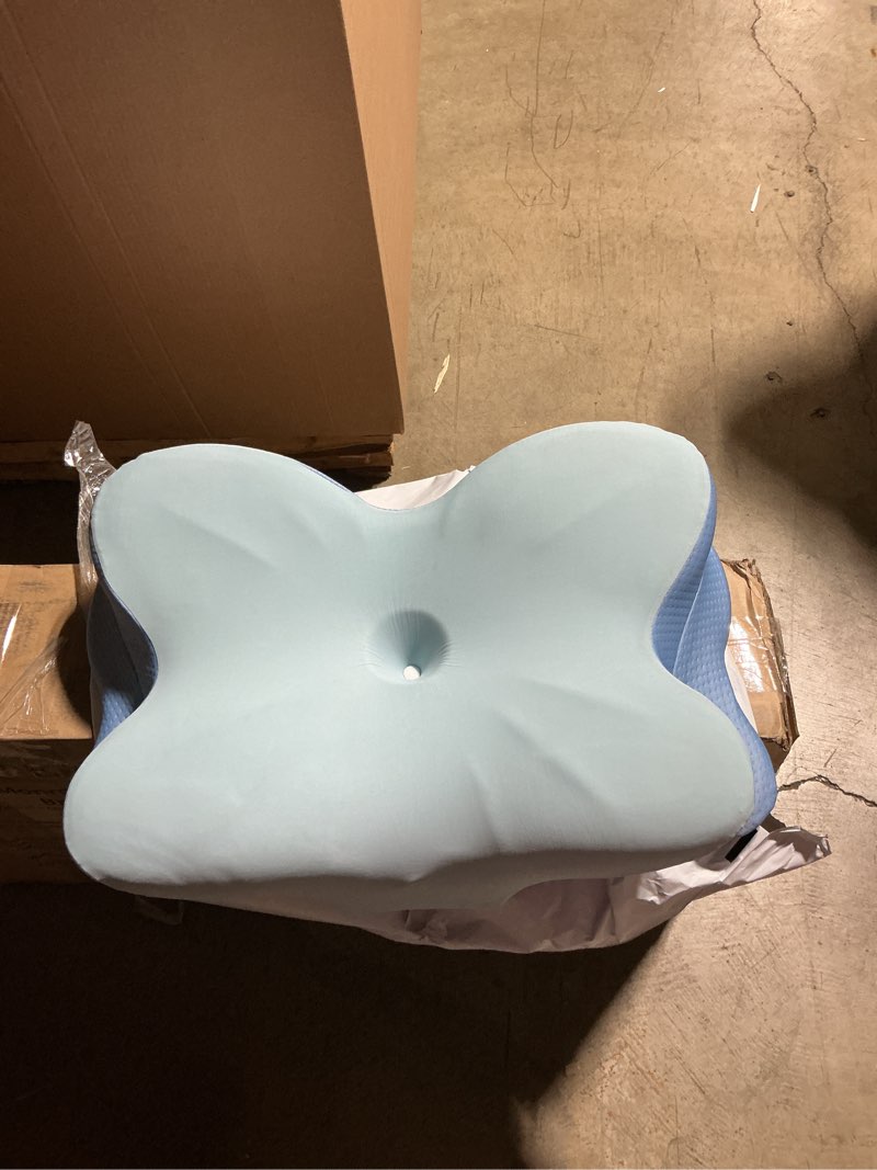 Condition photo showing Good Condition for derila ergo cervical neck pillow for sleeping pillow contour memory foam pillows for back, side sleeper pillows 21.25 x 14.17 x 4.72 inches