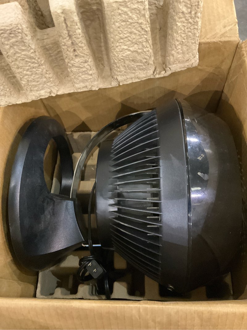 Condition photo showing As Is for Vornado 660 Large Whole Room Air Circulator Fan for Home, 4 Speeds and 90-Degree Adjustable Tilt, Removable Grill, 10 Inch, Floor Fan for Bedroom, Office, Black Black 660 - Large