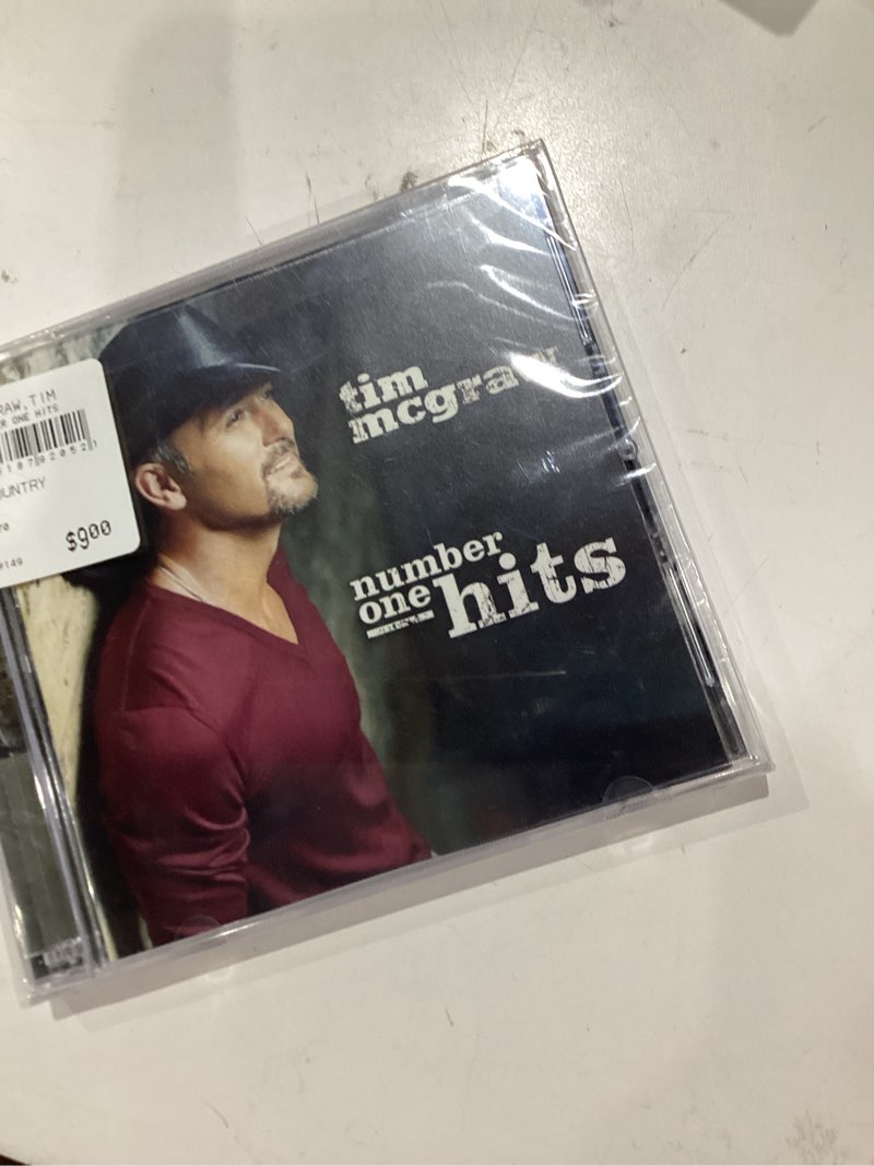 Condition photo showing Good Condition for tim mcgraw - number one hits (cd)