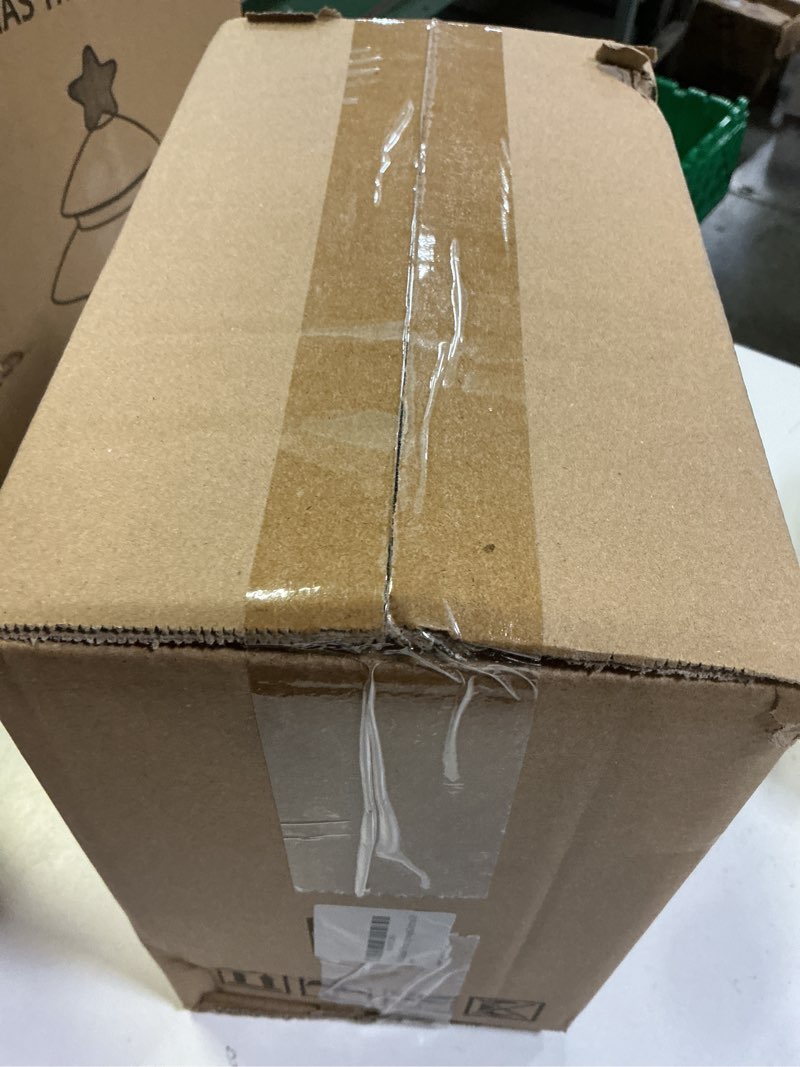 Condition photo showing New/Like New for BENMOS 3-Tier Stackable Christmas Tree Snack Tray, Holiday Party Serving Platter for Nuts, Candy, Fruits&Cookies, Space-Saving Storage&Christmas Gift(Transparent Green)