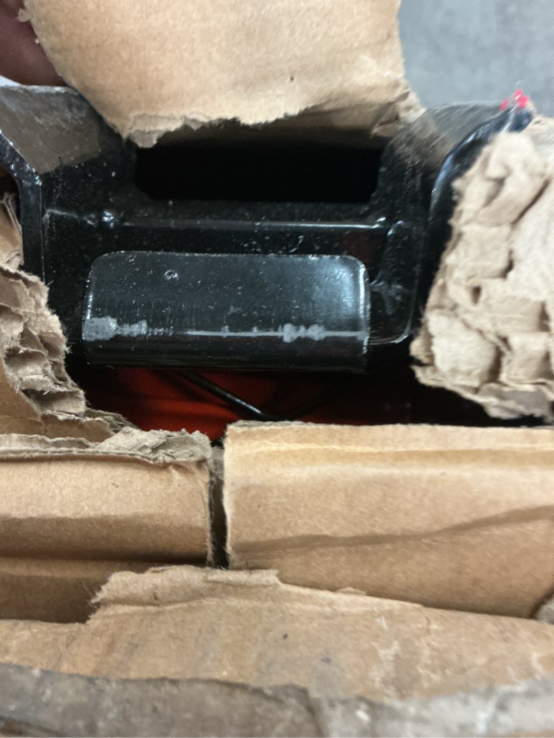 Condition photo showing As Is for vevor 22 cu.ft 1600lbs steel atv utv trailer tow behind dump cart, heavy duty pull behind utility dump trailer for lawn mower trailer tractor garden yard with removable rear panel 1600lbs&22cu.ft