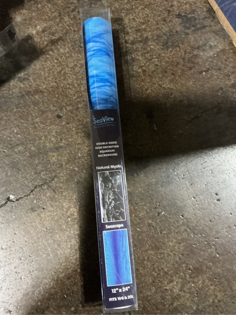 Condition photo showing item condition for SEAVIEW Brilliant Backgrounds Coral Bliss/River Rock 24" L X 48" W