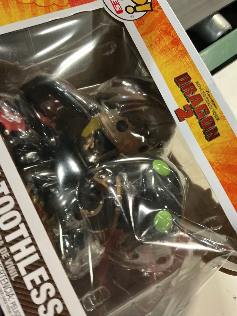 Condition photo showing Good Condition for funko pop! rides deluxe: how to train your dragon – hiccup with toothless - collectable vinyl figure - gift idea - official merchandise - for kids & adults - movies fans