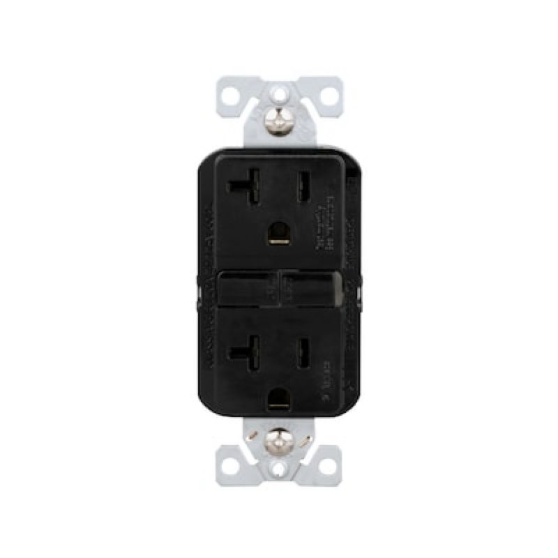 eaton 20 -amp 125-volt tamper resistant gfci residential decorator outlet