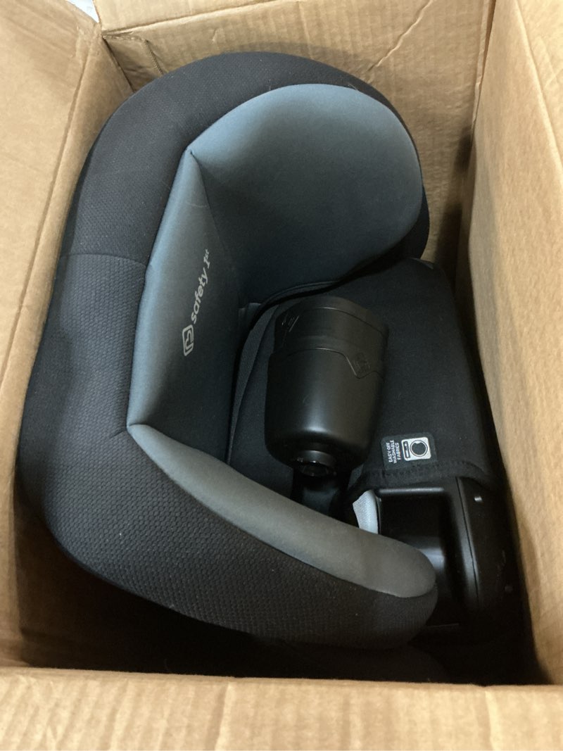 Condition photo showing Good Condition for Safety 1st Grow and Go 2-in-1 Booster Car Seat with ComfortWings, Converts High-Back to Backless, 19" Wide, Fits 3 Across, Lightweight, Foldable, Easy-Clean, Cup Holders, 40-100 lbs, Black Sand