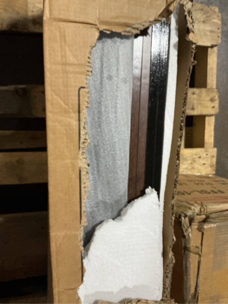 Condition photo showing Good Condition for Tribesigns Modern Computer Desk, 63 x 31.5 inch Large Office Desk Computer Table Study Writing Desk Workstation for Home Office, Vintage Black Metal Frame 63*31.5 inch Vintage + Black