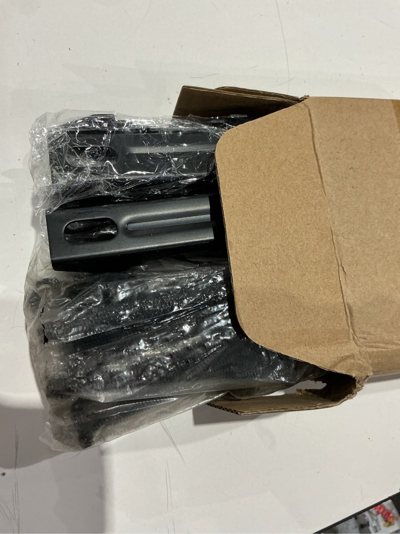 Condition photo showing Good Condition for post tubes mounting bracket kit, 2-pack adjustable solar mounting bracket fence hook compatible with round, square, t-posts, irregularly shaped pipes