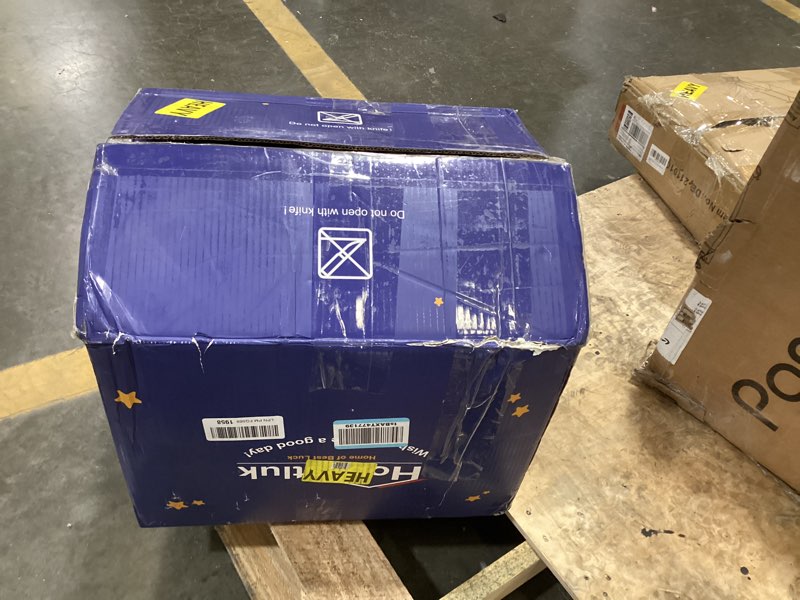 Condition photo showing As Is for Hobestluk Bean Bag Chairs Beanbag Chair with Filler Adult Bean Bags with Fluffy Cover, Giant Bean Ba