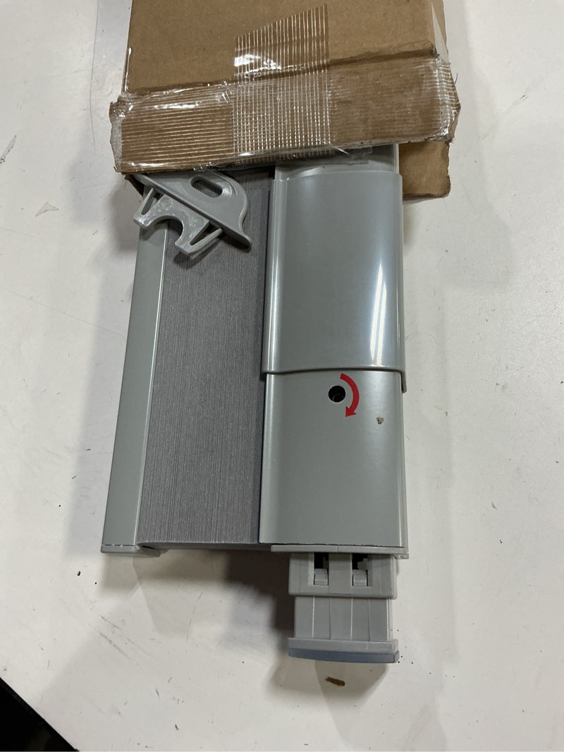 Condition photo showing Good Condition for No Drill Cellular Shades for Indoor Windows, Thermal Insulating & Noise Reducing Honeycomb Blinds, Free Stop Cordless Blackout Shades, Grey,29 1/2" W x 80" H 29 1/2"W x 80"H Grey(blackout)