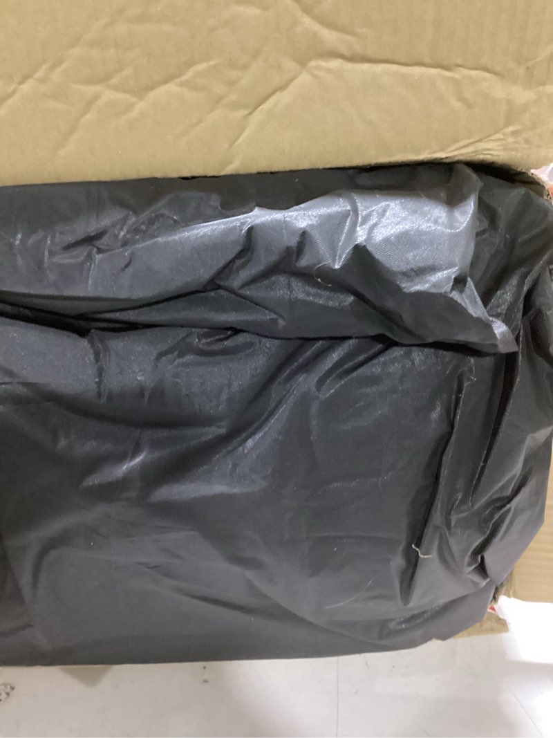 Condition photo showing As Is for f-350 truck cover custom fit 1999-2026 crew/super/regular cab short/long bed(6.6'-8') with door zipper, 10 layers outdoor heavy pickup truck cover waterproof all weather, wind dust sun protector. f-350 1999-2026 crew/super/regular cab+towel+bag