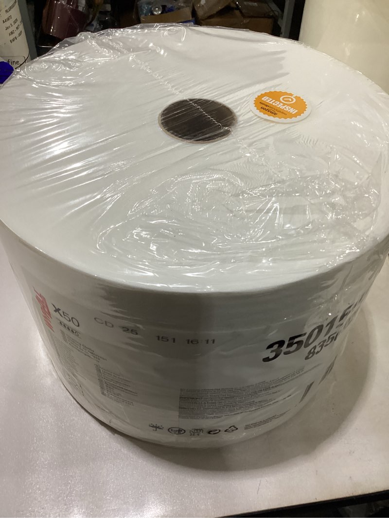 Condition photo showing New/Like New for WypAll GeneralClean X50 Cloths Cleaning Wipes (35015), Jumbo, Strong Towels for Extended Use, White (1 Roll of 1,100 Sheets, 1,100 Sheet Total)