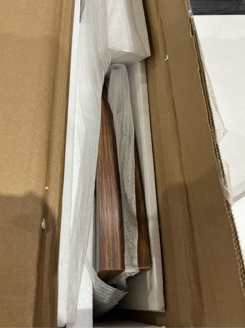 Condition photo showing Good Condition for choochoo round dining table for 2, farmhouse wood kitchen table, circle dinner table for kitchen & dining room, small space, 31.5in, black black 31.5 inch diameter